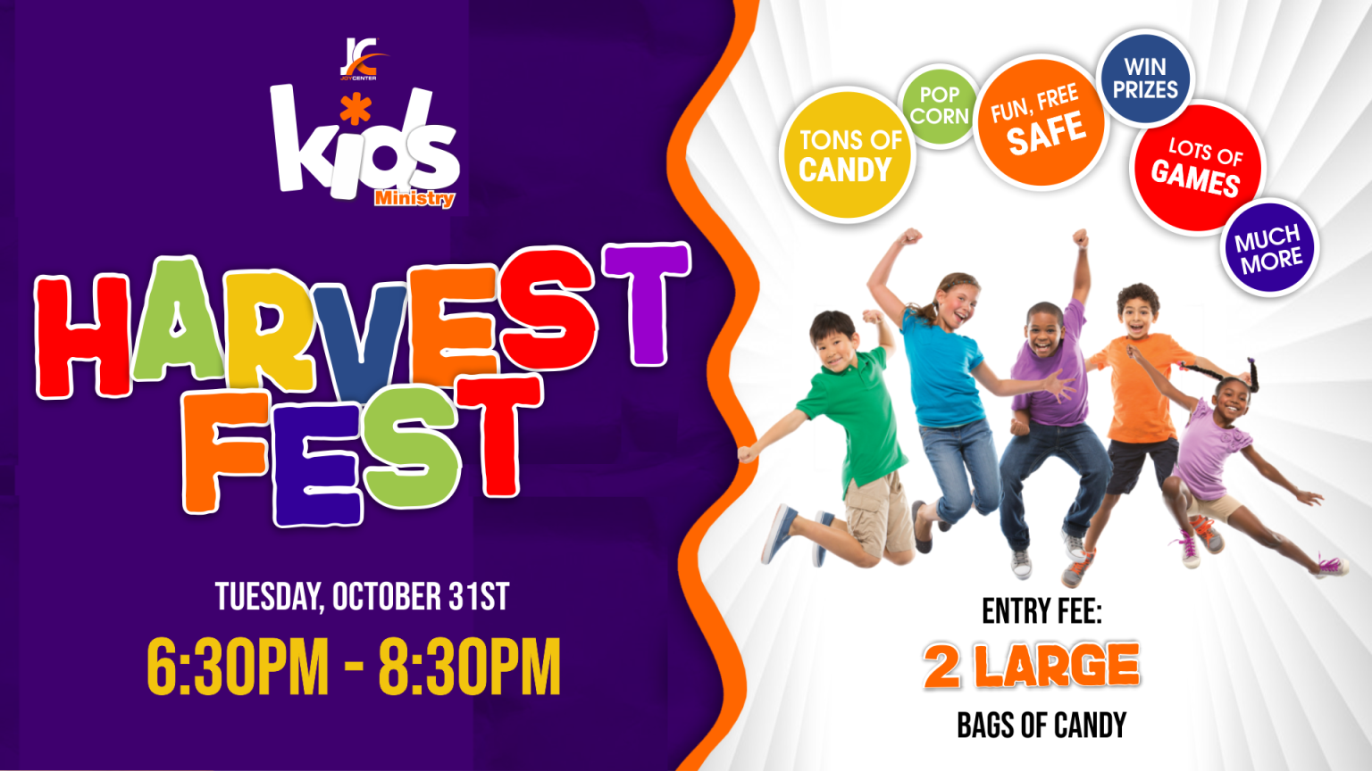 JC Annual Children’s Harvest Fest Christian Joy Center